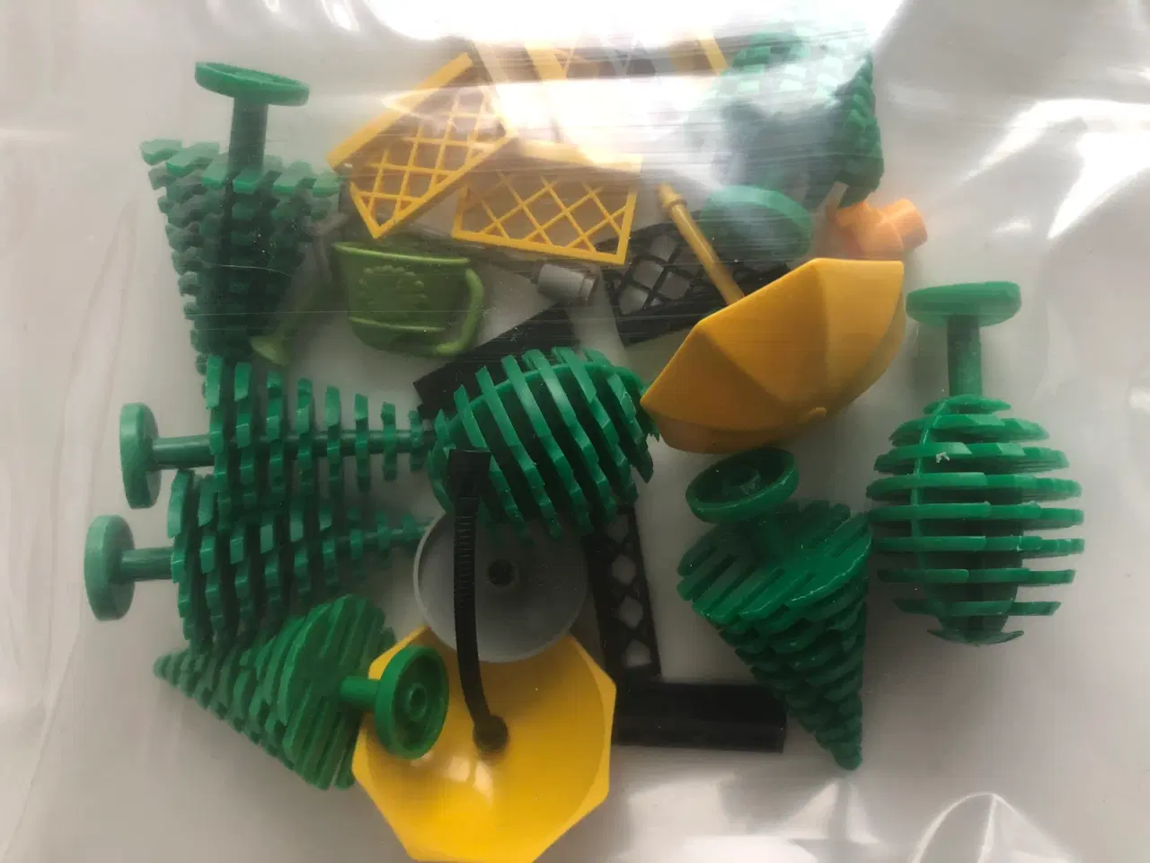 Billede 3 - LEGO byggeklodser plader døre vinduer tilbehør