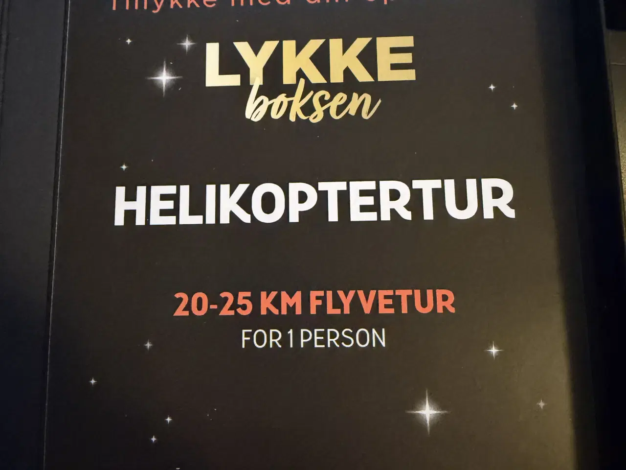 Billede 1 - Godream helikoptertur