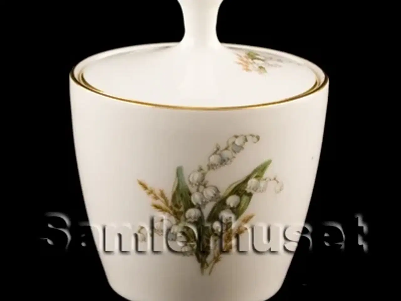 Billede 1 - Liljekonval Sukkerskål