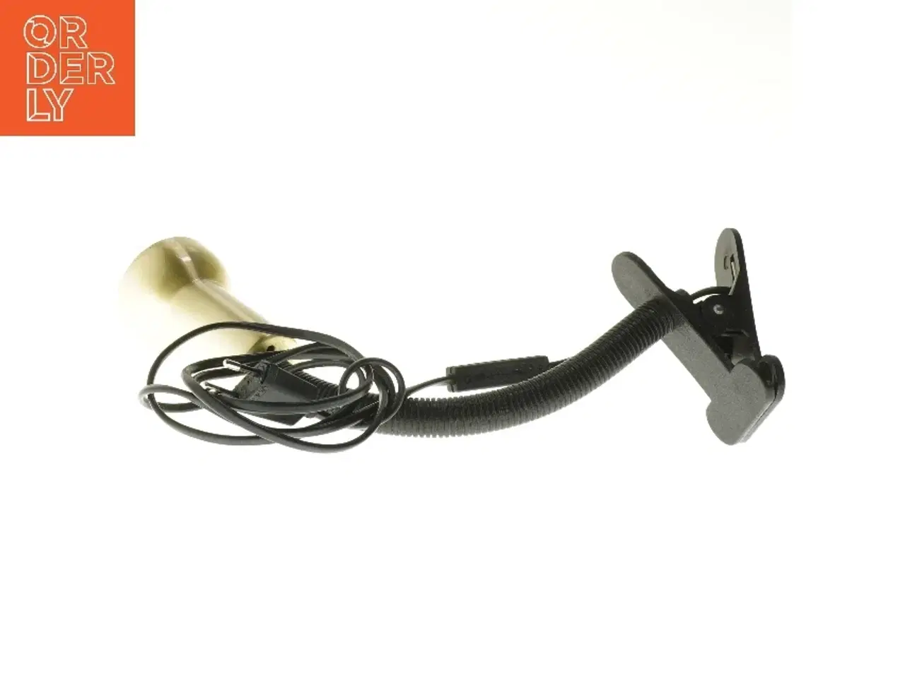 Billede 3 - Fleksibel spotlampe med klemme (str. 43 cm)