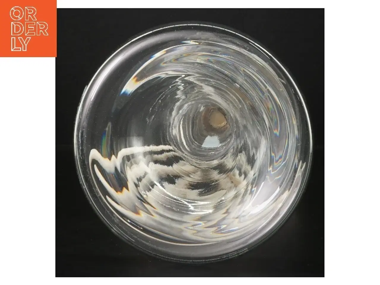 Billede 3 - Glasbordlampe fra Holmegaard (str. 44 cm)