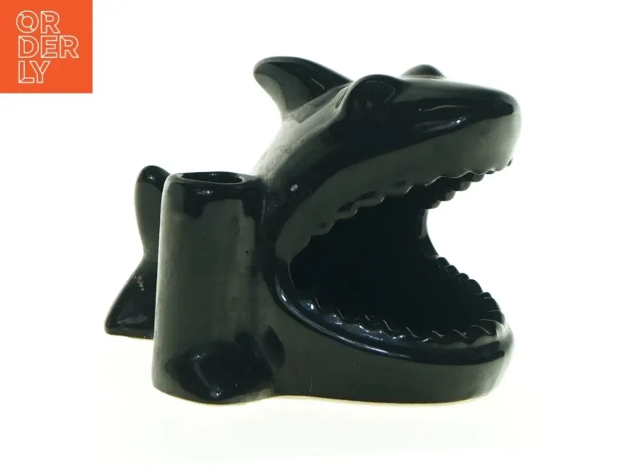 Billede 1 - Keramik haj sparebøsse (str. 14 x 10 x elvis cm)