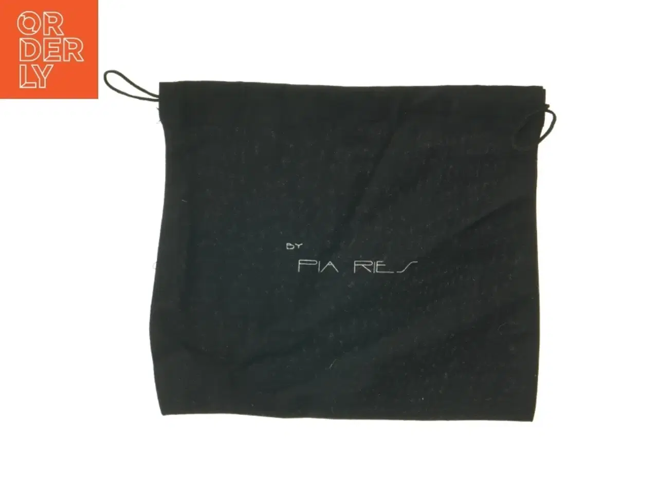 Billede 1 - Sort stofpose 22x19 cm fra Pia Ries (str. 22x19 cm)