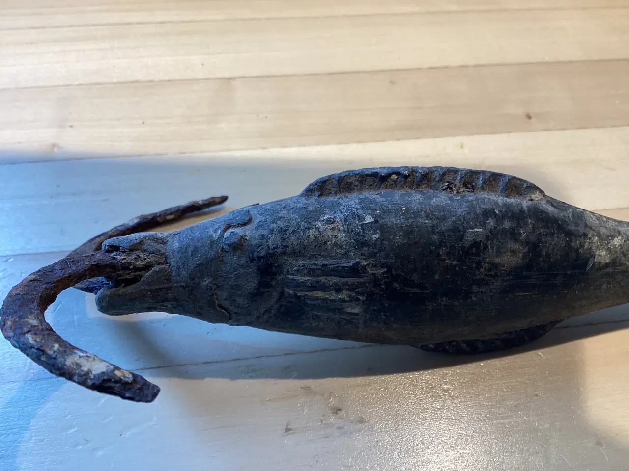 Billede 10 - Fiskekrog- lod i sten