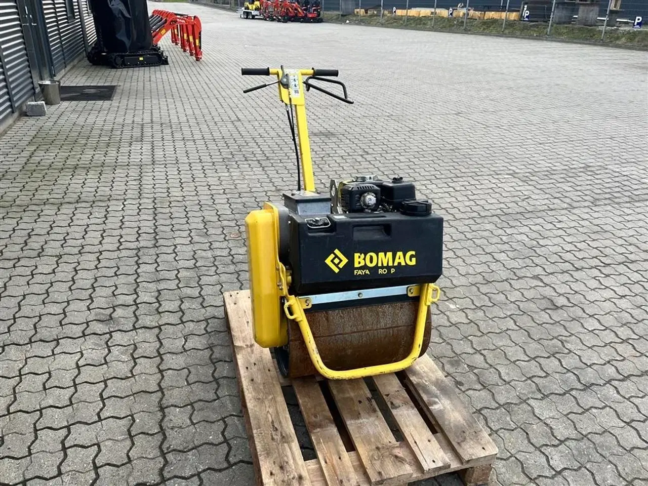 Billede 5 - Bomag bw55 glatvalset tromle med vibrator