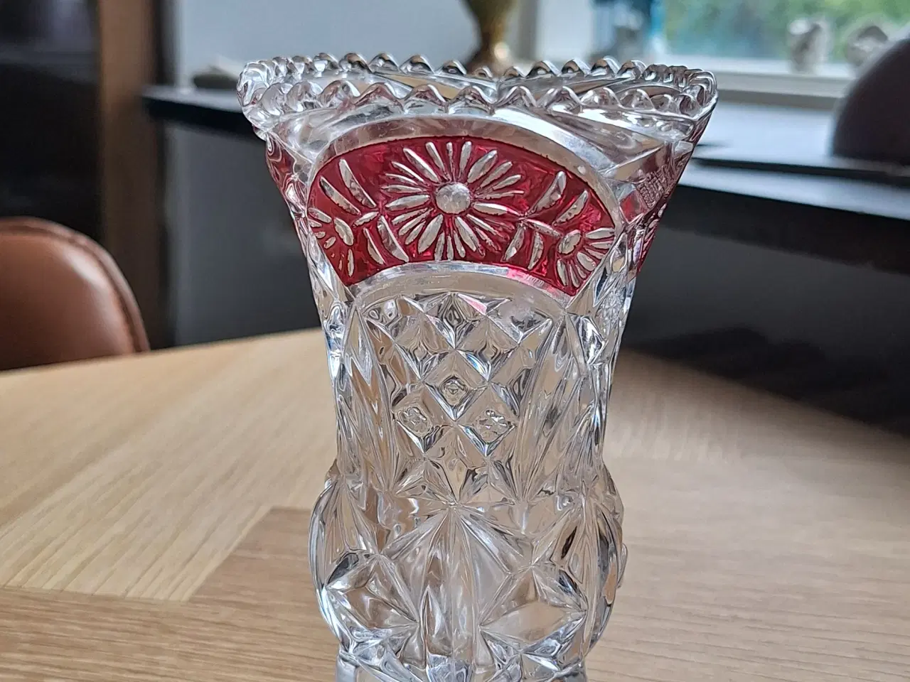 Billede 1 - Krystal vase.