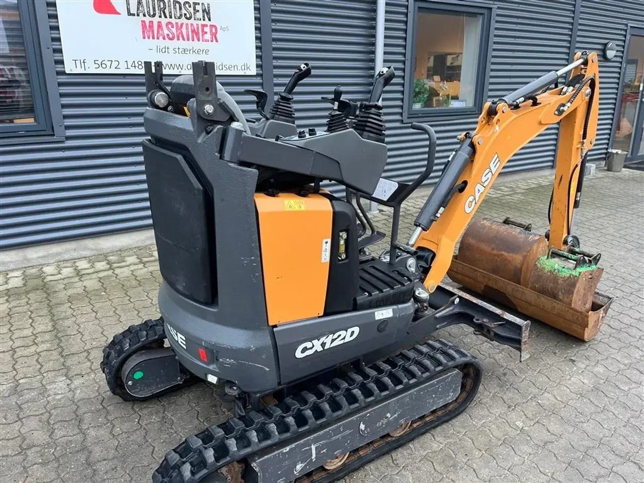 Billede 11 - Case CX12D Compacttilt og 3 skovle