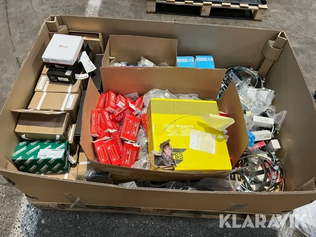 Billede 4 - Lot - låsekomponenter, svejsetråd og øvrigt overskud