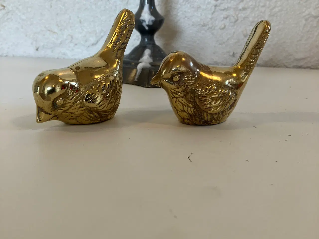 Billede 2 - Messing fugle med patina