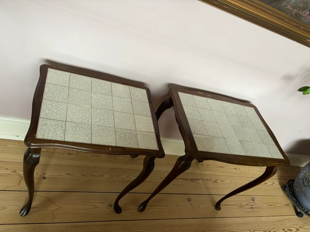 Billede 3 - Vintage kakelborde som indskudsborde