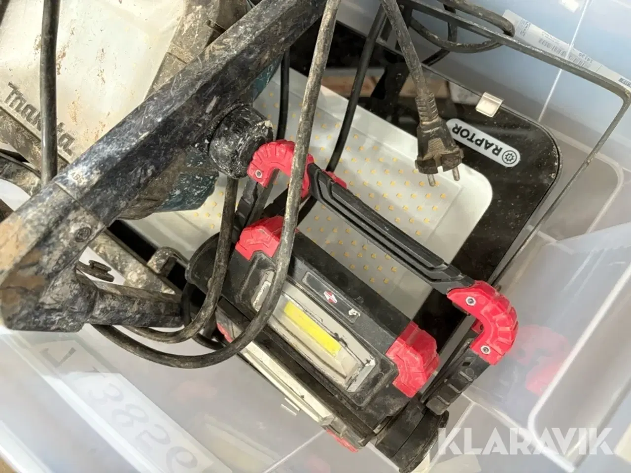 Billede 2 - Belysning Makita & Raptor 3 styks