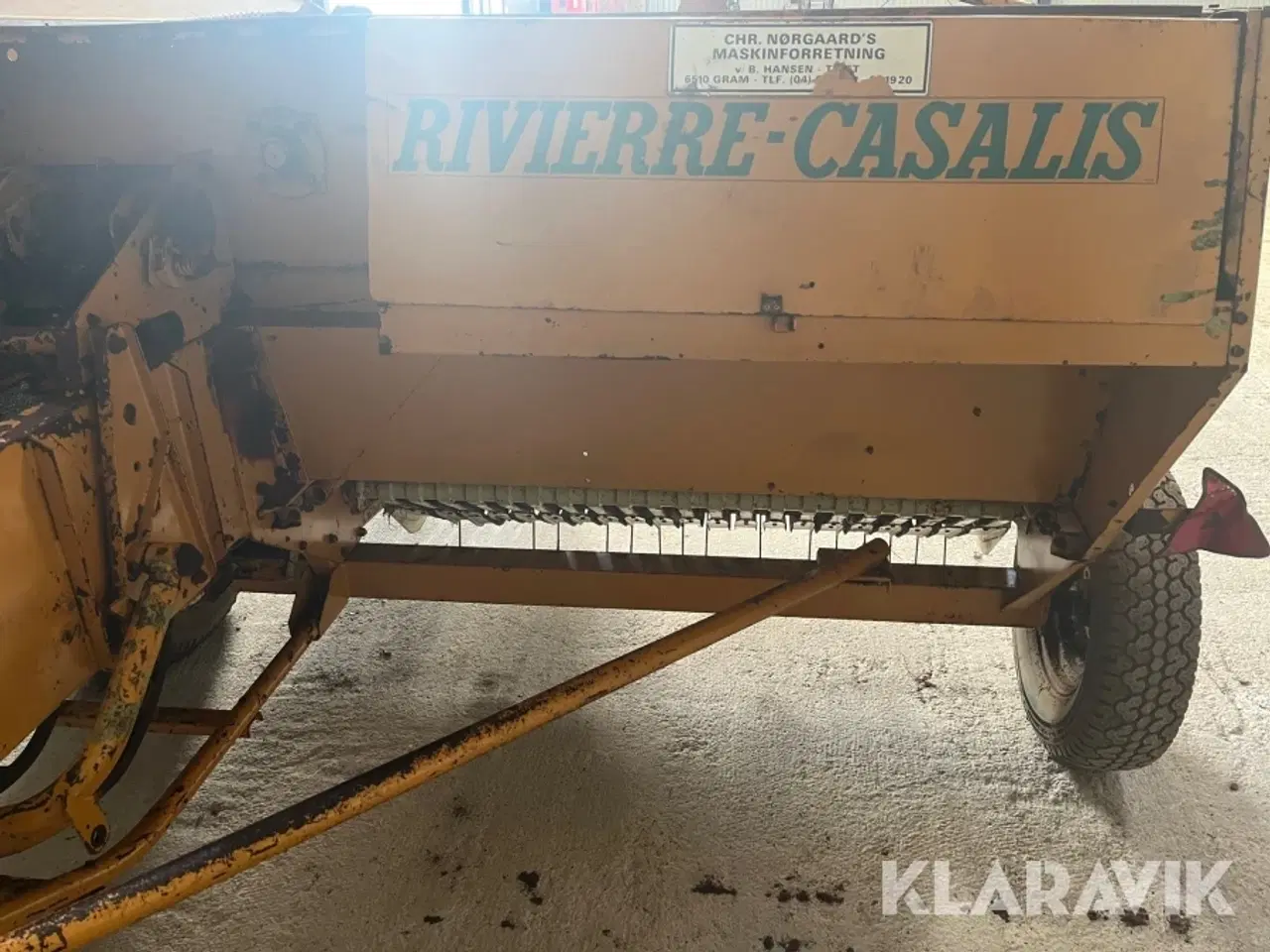 Billede 12 - Ballepresser RIVIERRE CASALIS KR 49 G