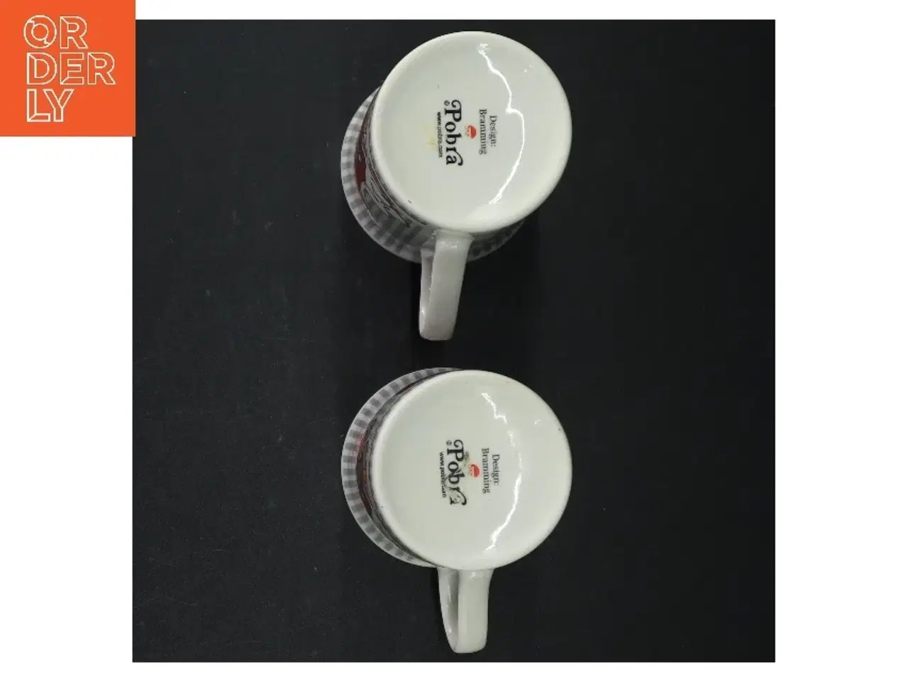 Billede 4 - Krus med tegneseriefigurer fra Pobra (str. 10,5 cm. ø. 7,5 cm)