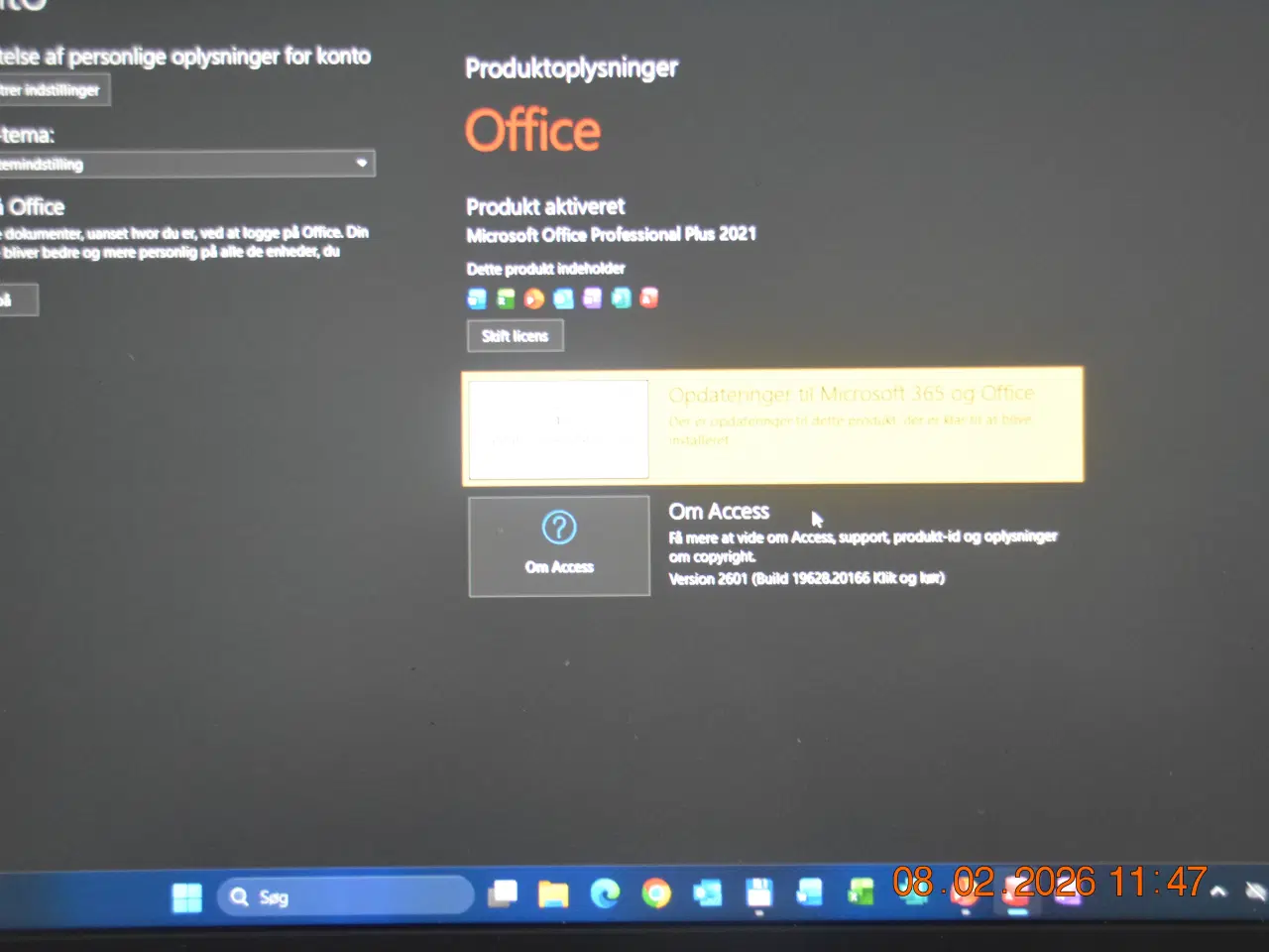 Billede 5 - Lenovo Thinkpad T560 Windows 11 Pro + Office Pro