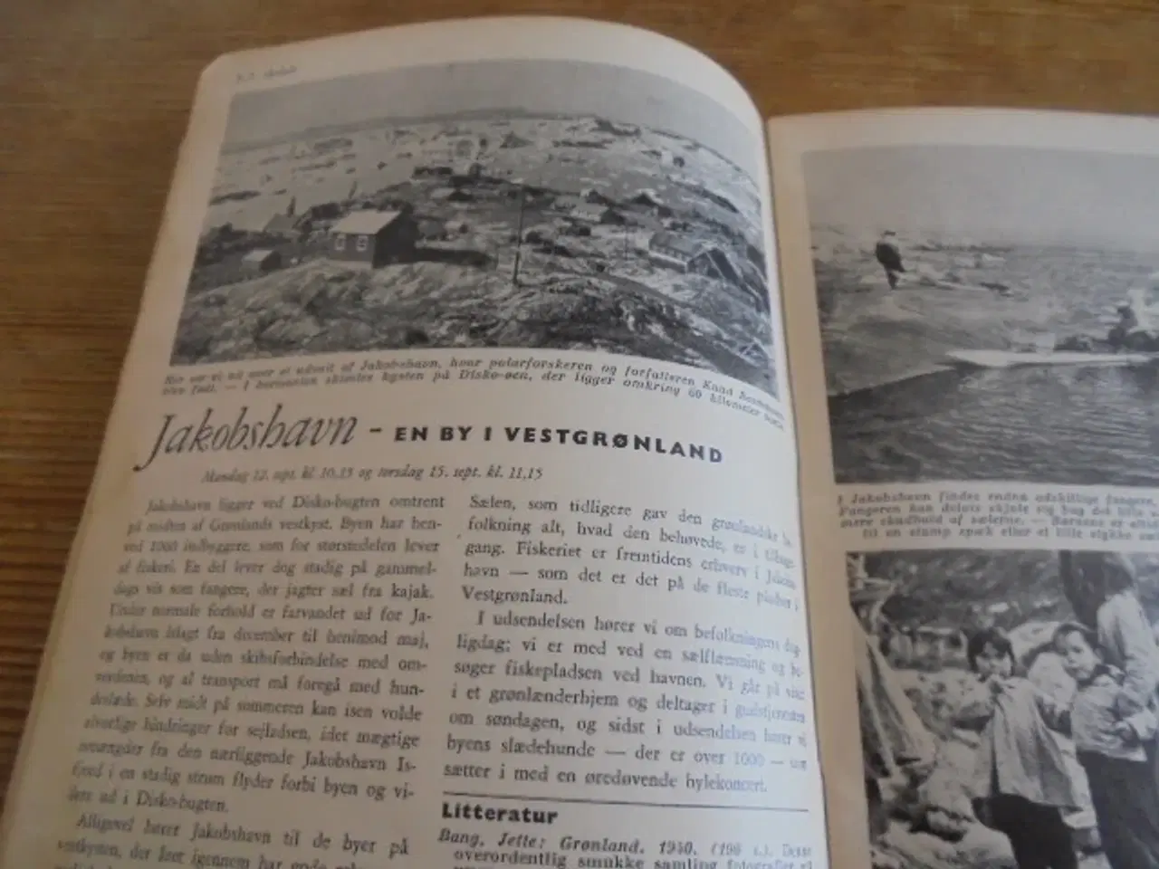 Billede 2 - Danmarks skoleradio – elevhæfte fra 1955  