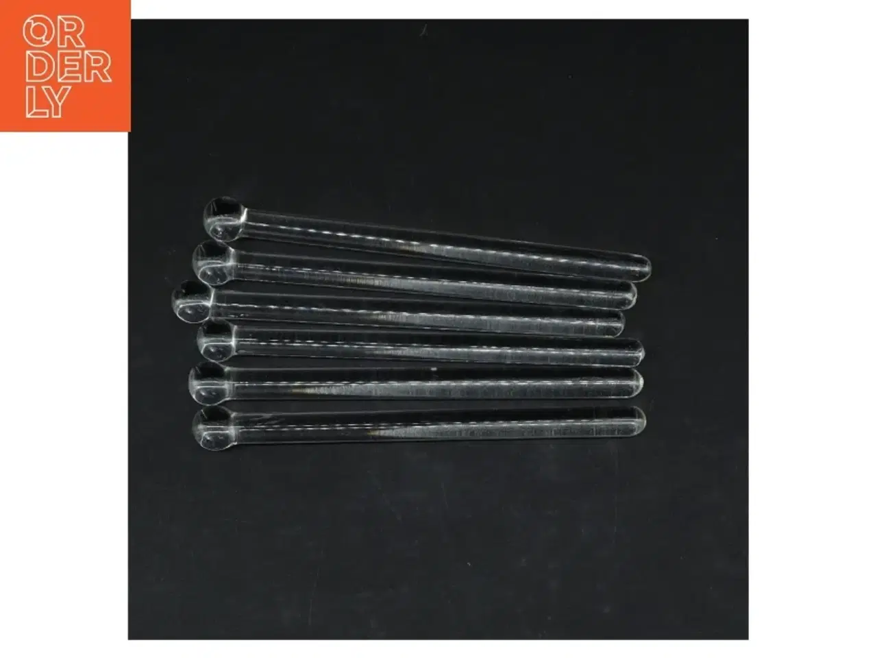 Billede 1 - Drinkspinde. Glas pinde (str. 6 styk. 15 cm)