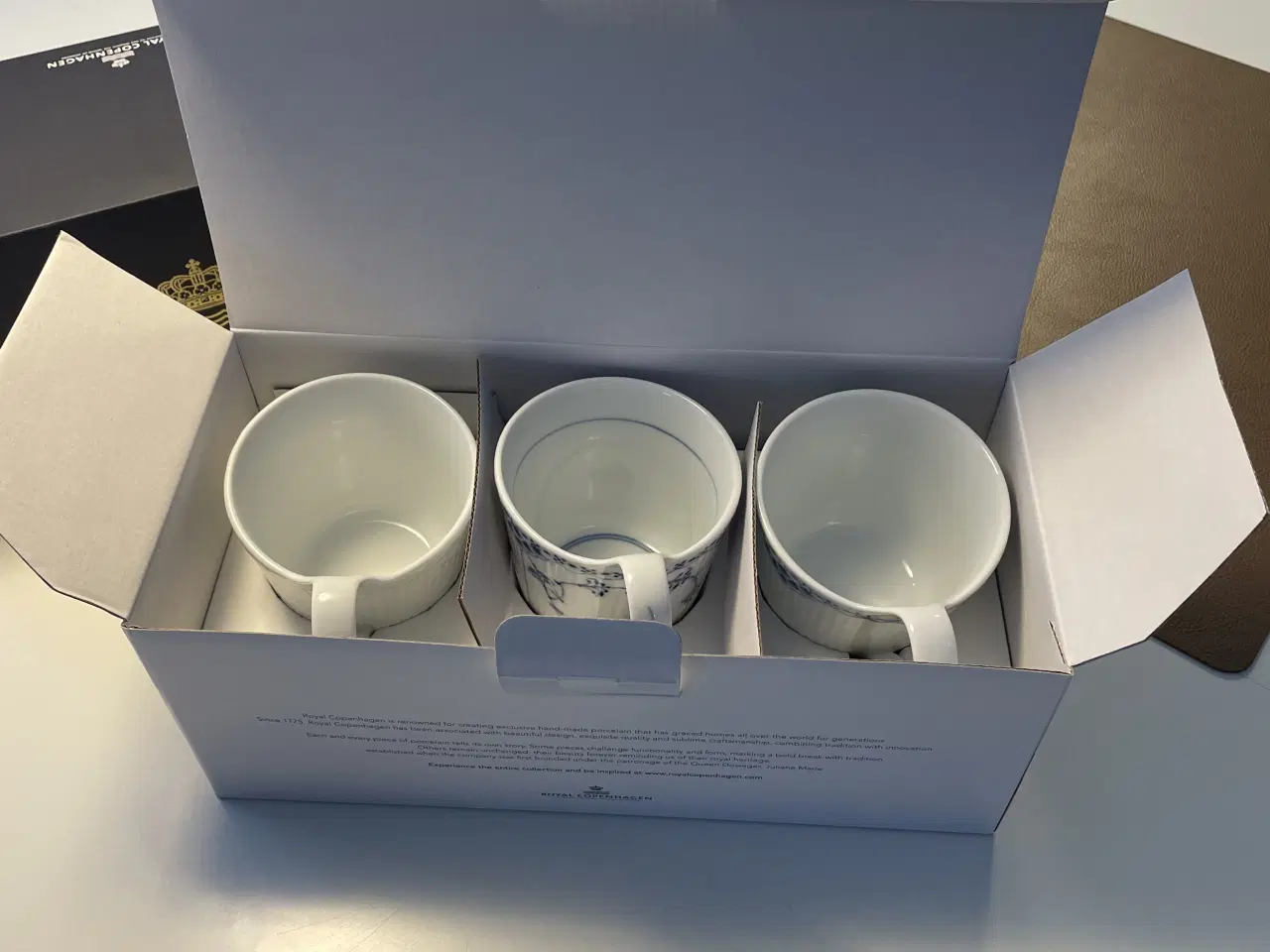 Billede 1 - Højhankskopper mixt royal Copenhagen 