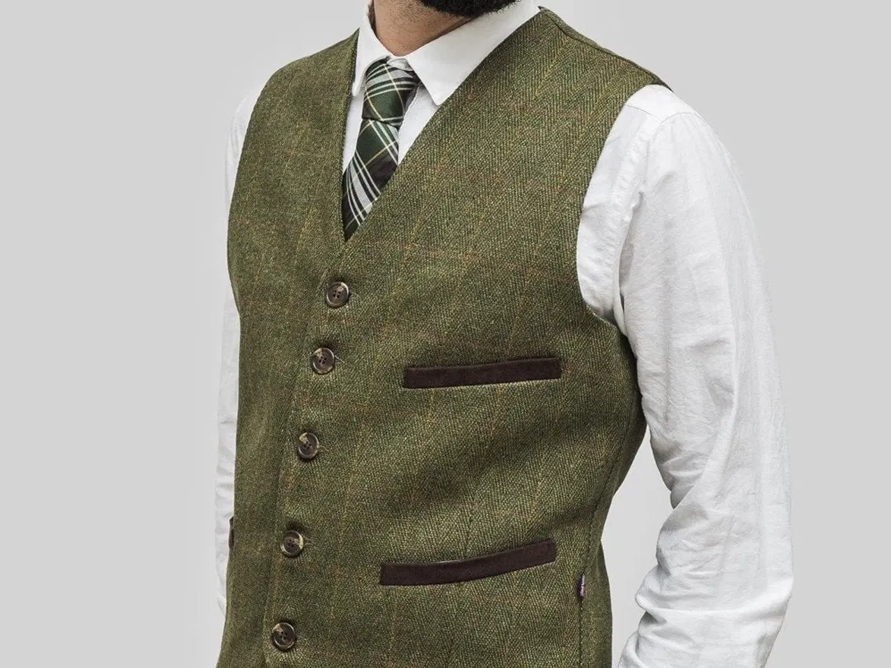 Billede 1 - Tweed Vest 