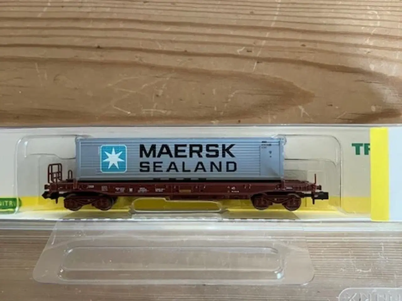 Billede 1 - TRIX 15636 Maersk Sealand Spor N Containervogn. Le