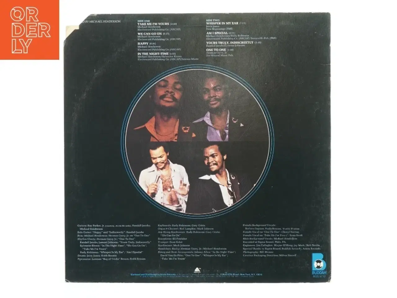 Billede 1 - Michael Henderson LP &#39;In The Night-Time&#39; fra Buddah Records