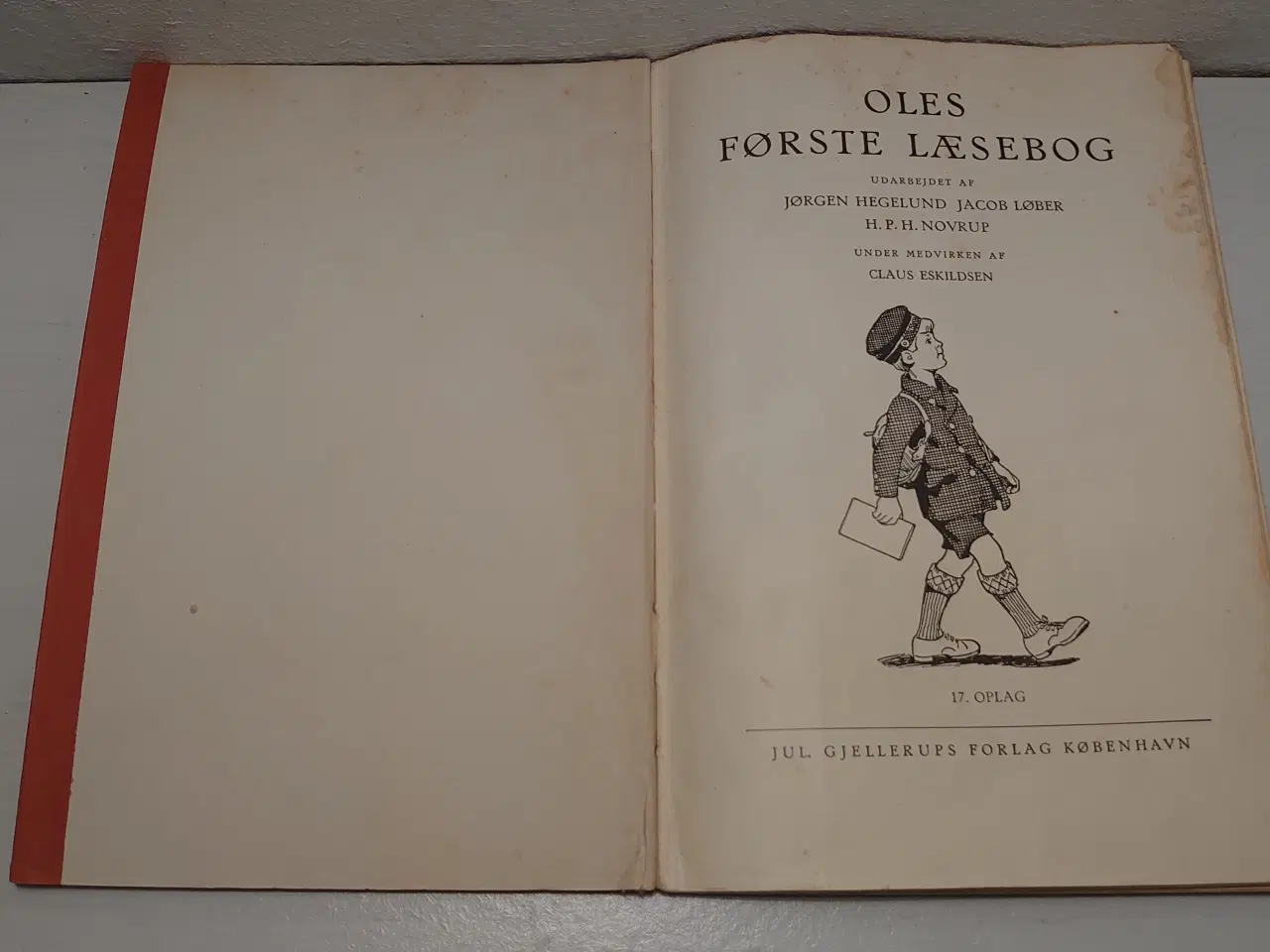 Billede 3 - Oles første Læsebog.17.oplag.Jul.Gjellerups Forlag
