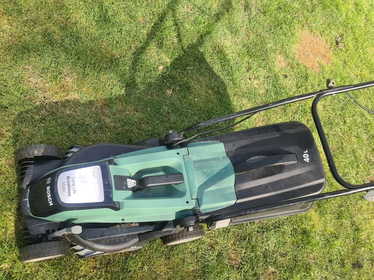 Billede 2 - Bosch Akku plæneklipper