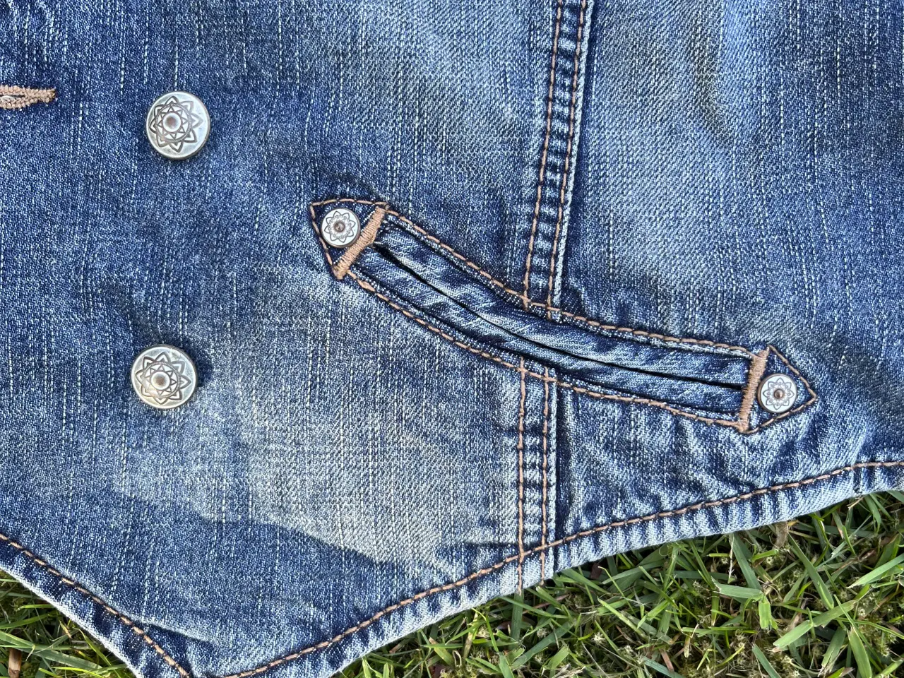 Billede 11 - Vintage Esprit Denimvest str L