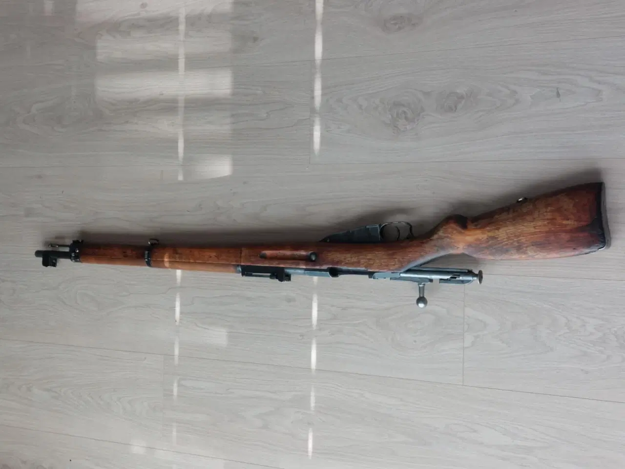 Billede 5 - Deaktiveret Finsk Mosin nagant M39 riffel  