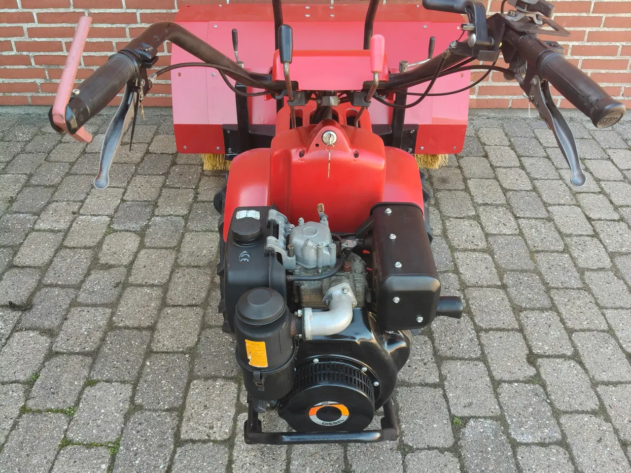 Billede 4 - Texas fejemaskine med dieselmotor