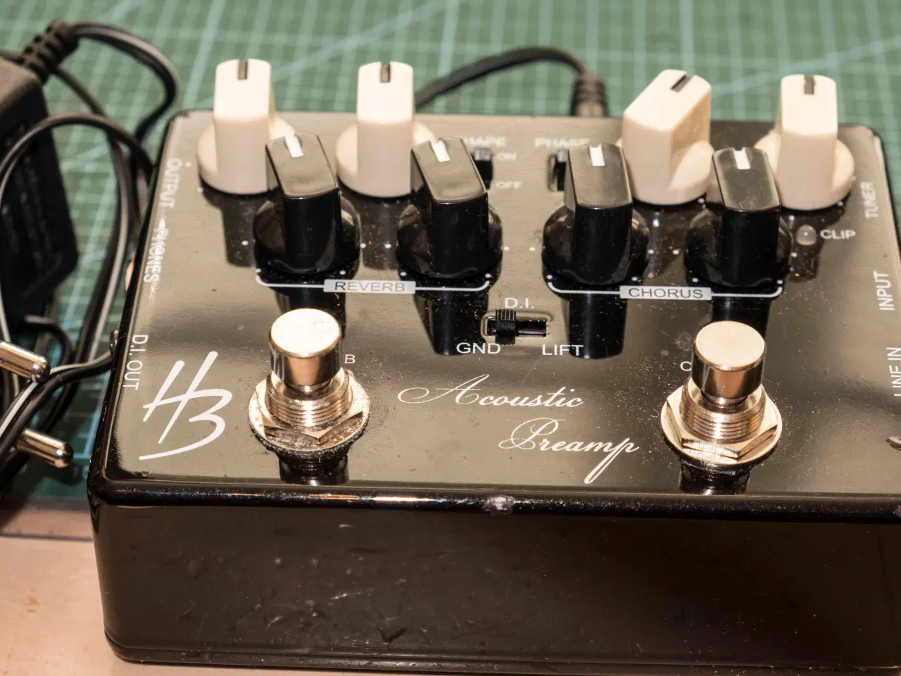Billede 5 - Harley Benton Acoustic Preamp m. strømadaptor. 