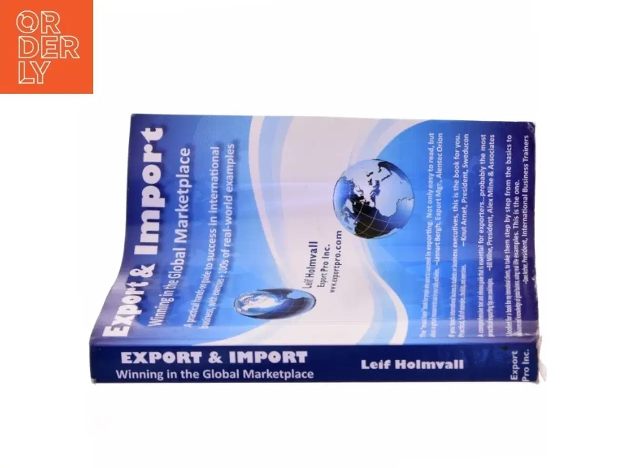 Billede 2 - Export and Import af Leif Holmvall (Bog)