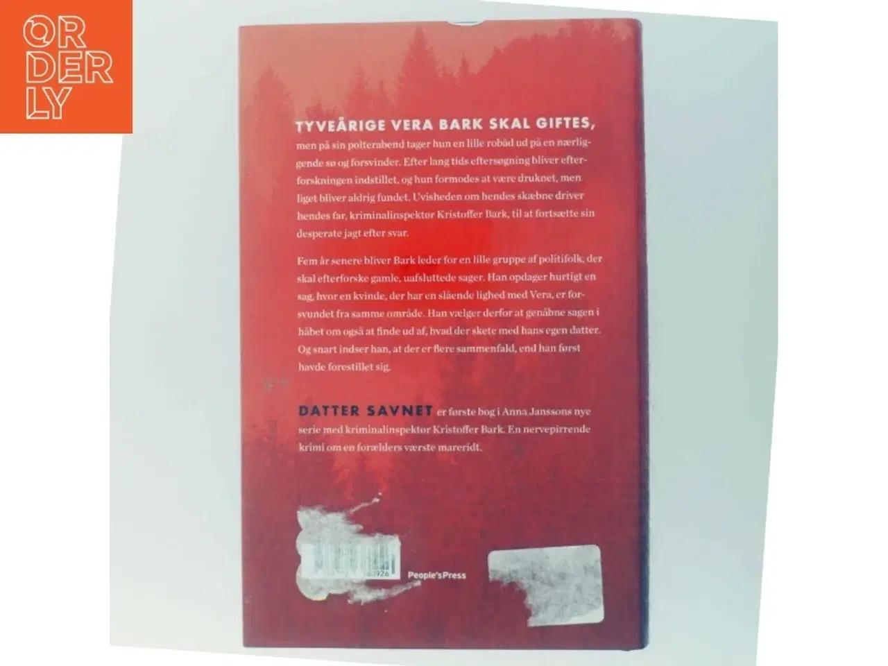 Billede 3 - Datter savnet : kriminalroman af Anna Jansson (Bog)