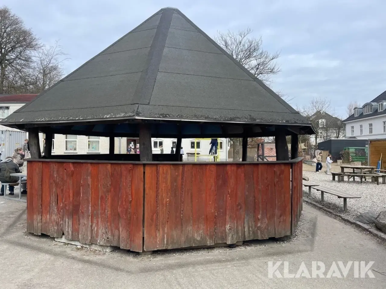 Billede 4 - Bål hytte