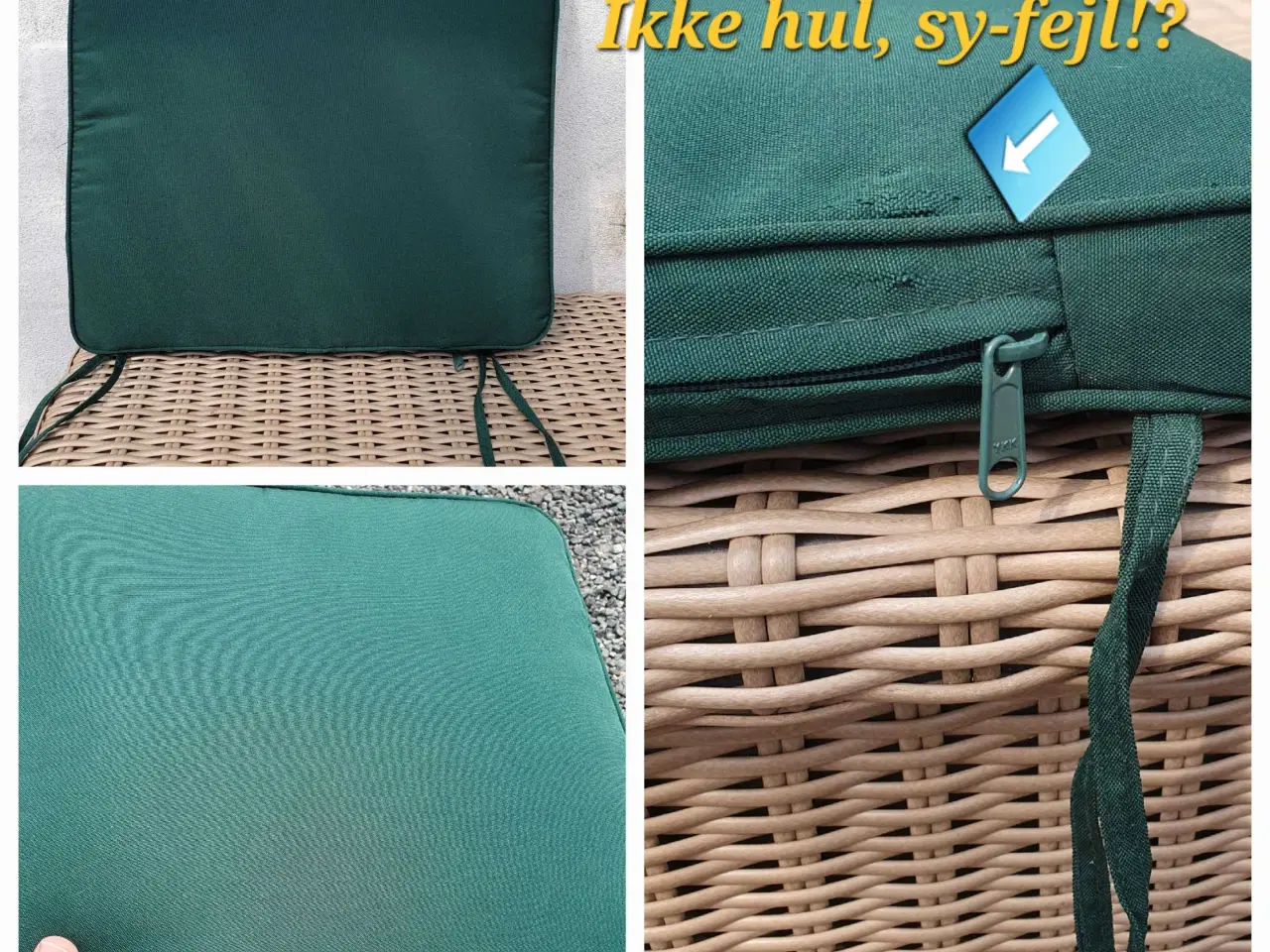 Billede 4 - 4 stk. forskellige havehynder. Pris pr stk