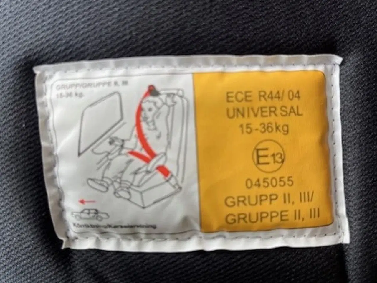 Billede 2 - Ny Sele pude, aldrig brugt. 15-36 kg