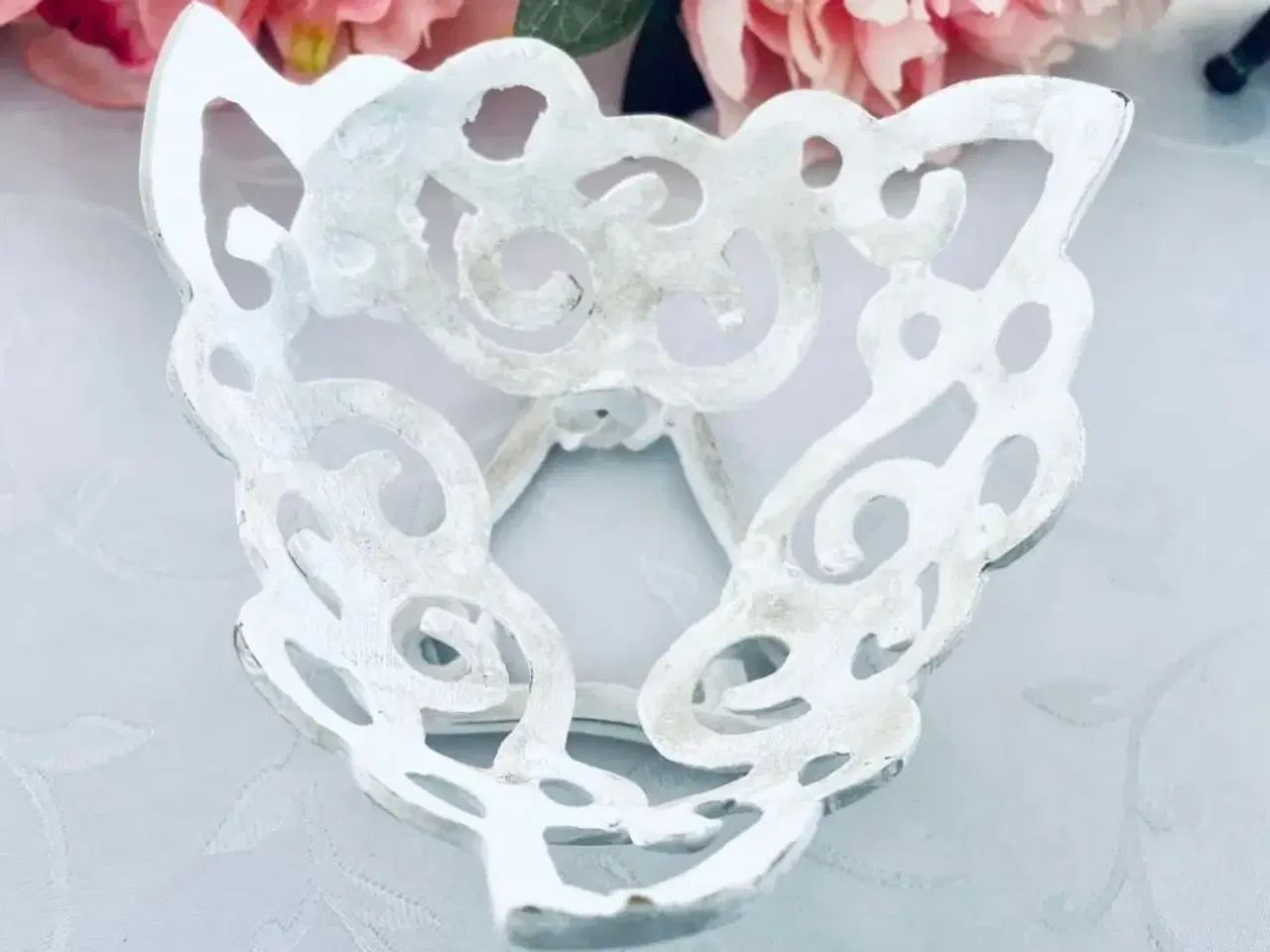 Billede 2 - Lysestage shabby chic 
