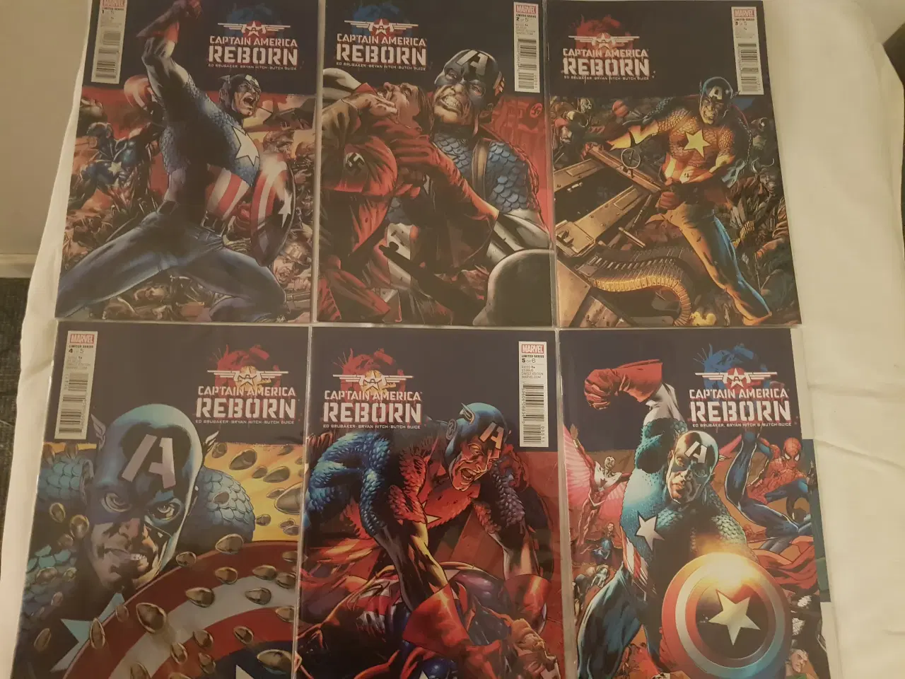 Billede 1 - Captain America: Reborn #1-6 komplet serie