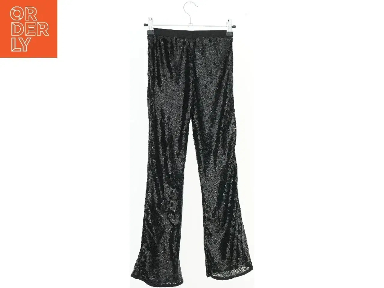 Billede 2 - Glitrende sortbukser fra H&M (str. 134)