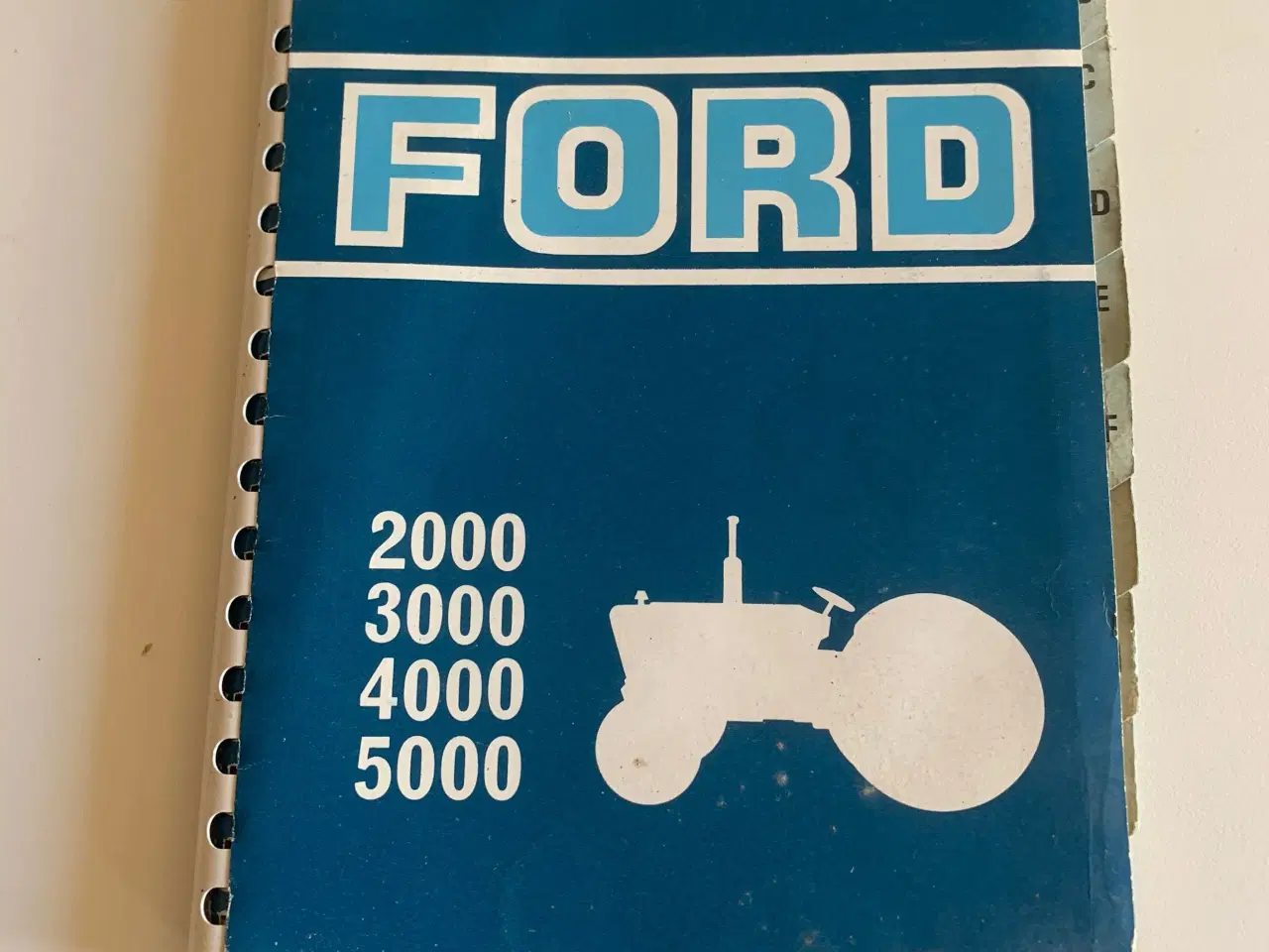 Billede 1 - Instruktionsbog FORD5000