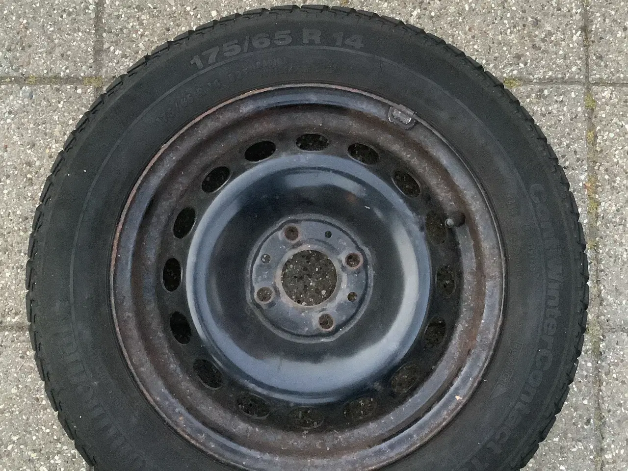 Billede 2 - Vinterhjul Fiat 500