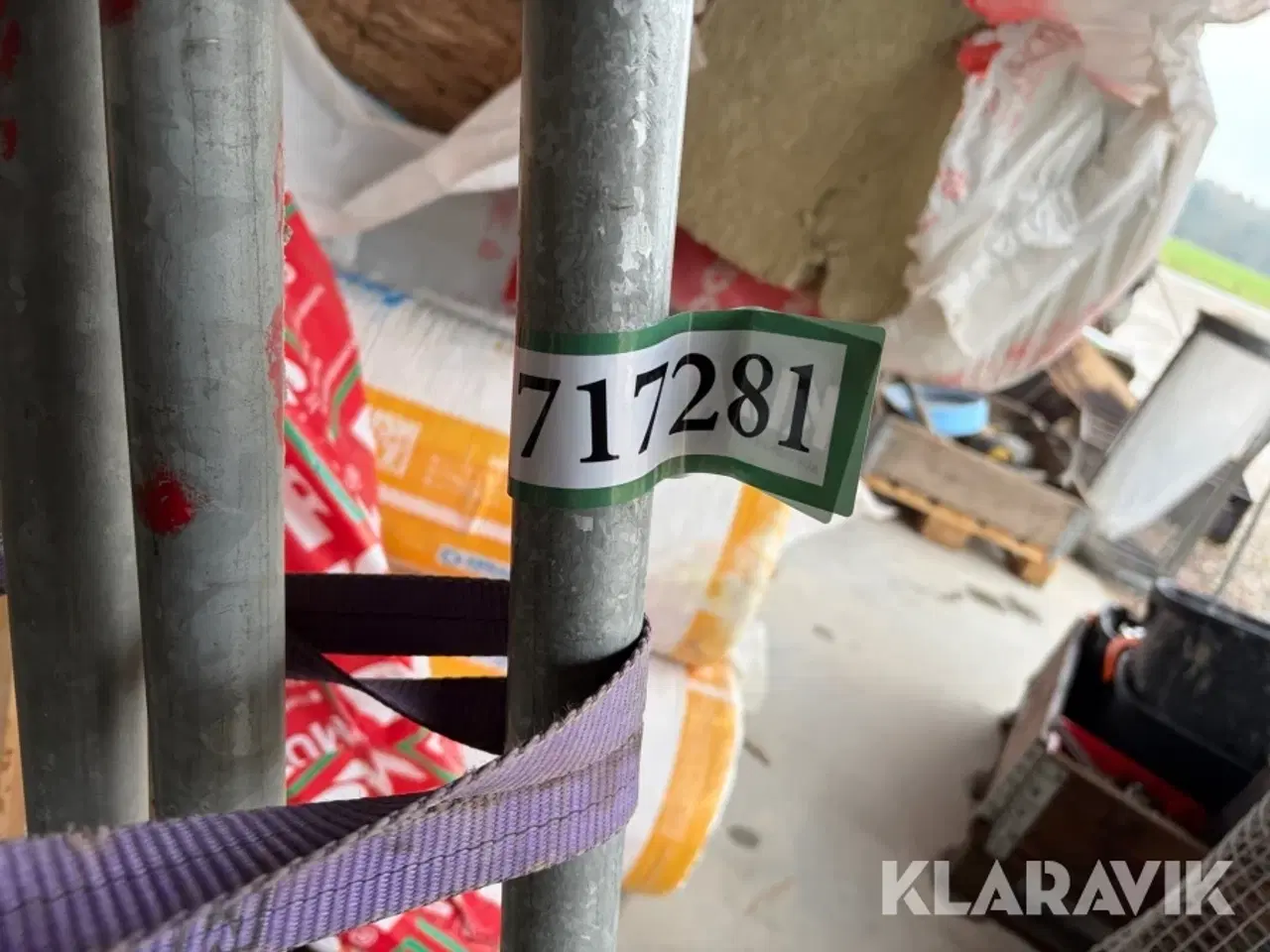 Billede 11 - Arbejdslamper Wexim - med støtteben, 7 styks