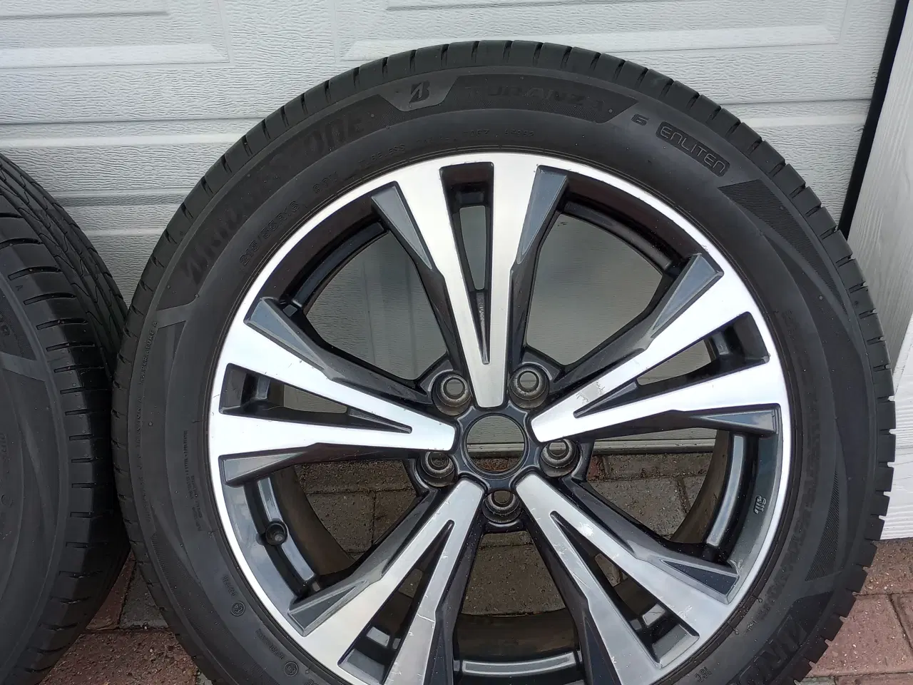 Billede 4 - Alufælge 5x114,3 - Nye dæk, Tpms, bud modtages !