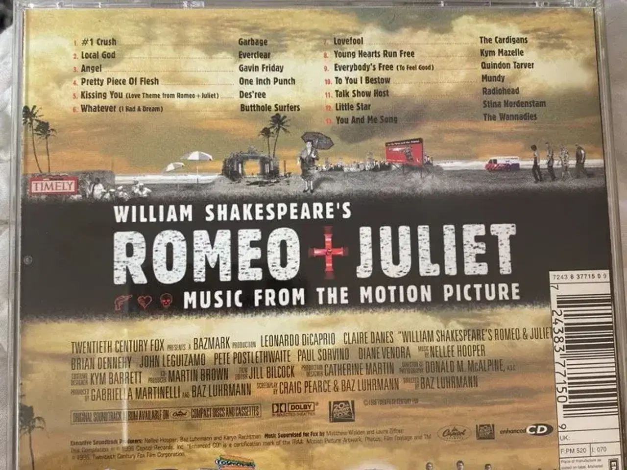 Billede 2 - Romeo + Juliet soundtrack