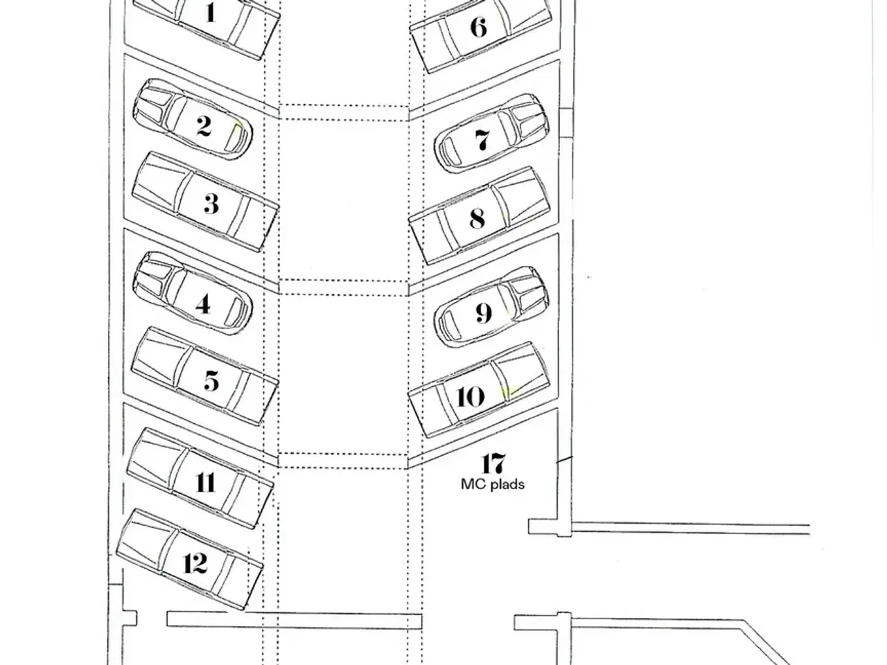 Billede 15 - Parkering plads 15 til leje på Amagerbrogade 238A - P-kælder