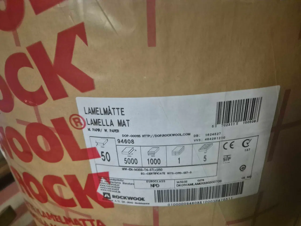 Billede 2 - Rockwool lamelmåtte