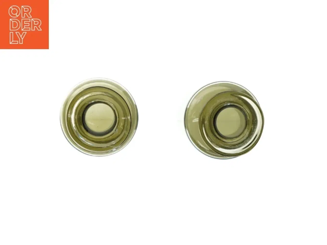 Billede 2 - To glasvaser (str. 17 cm)