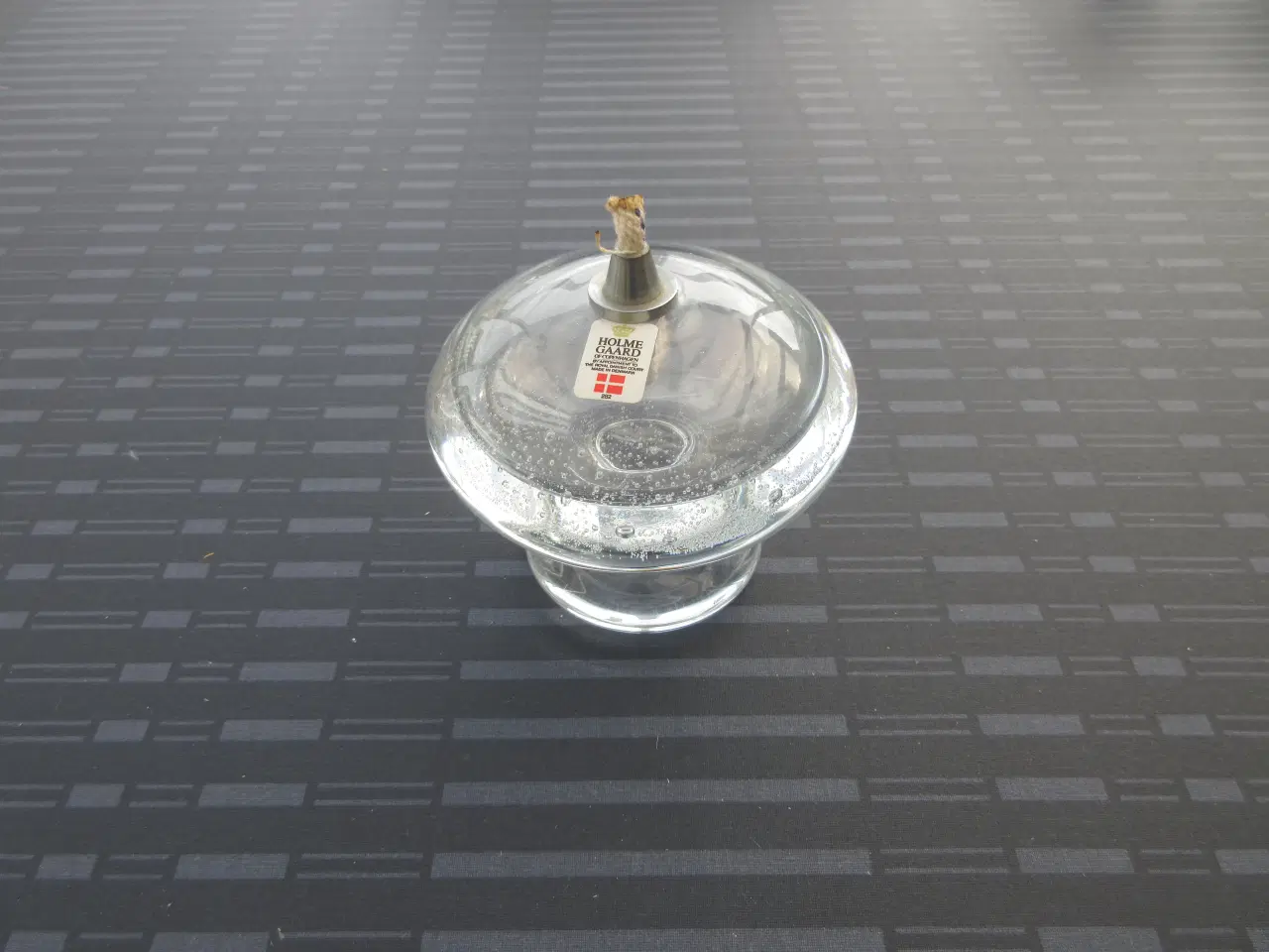 Billede 1 - Holmegaards Olie lampe