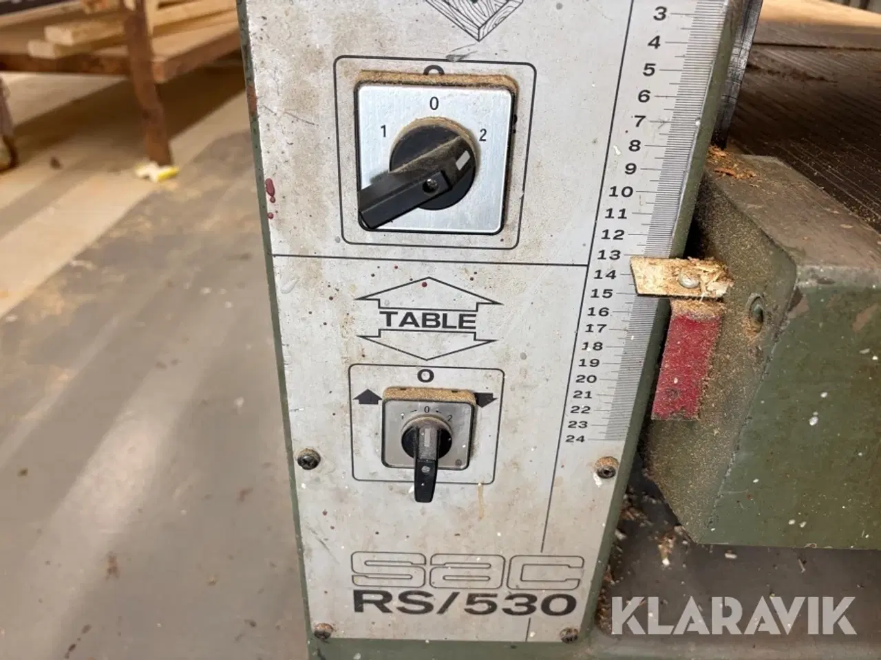 Billede 12 - Tykkelseshøvl Sac RS 530