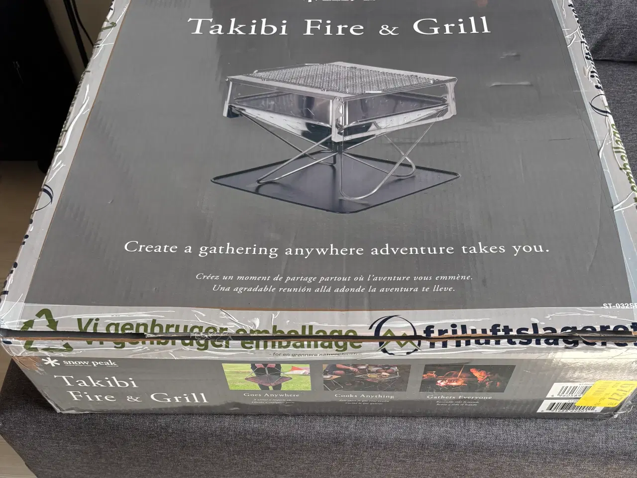 Billede 2 - Snow Peak bålgrill ( Takibi Fire & Grill ) 