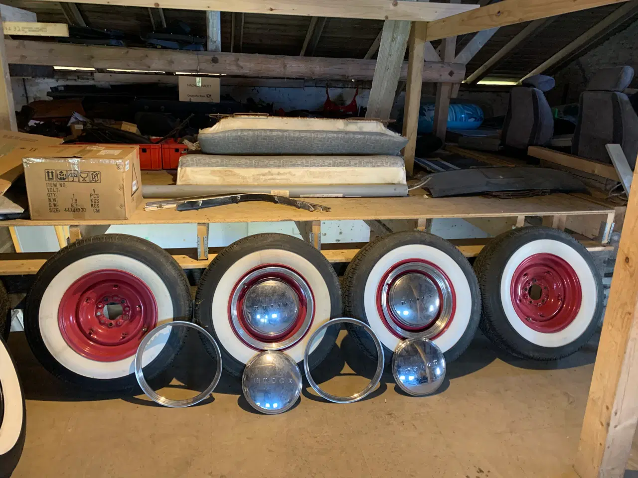 Billede 12 - Buick 1957 chromdele + fælge